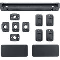 Vyrno Adhesive Modular Tool Holder 40 cm 3 Grips 4 Hooks Charcoal - Product view